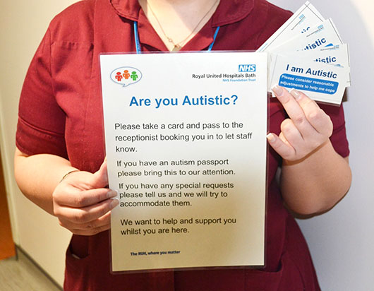 Picture of the autism cards and poster