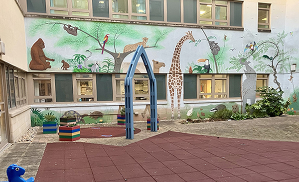 The Children's Therapies outside space