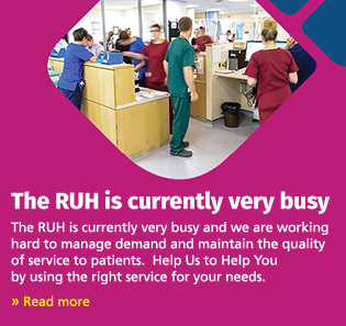 The RUH is currently very busy