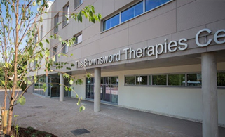 Entrance to the Brownsword Therapies Centre