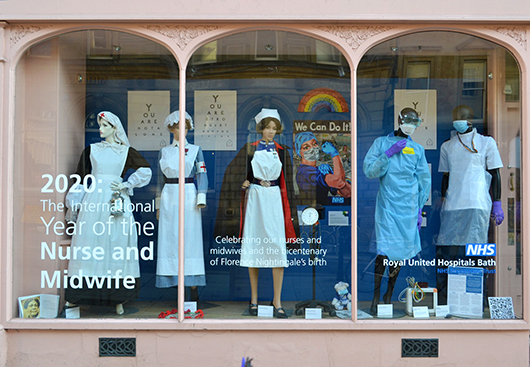 RUH Shop Window Display