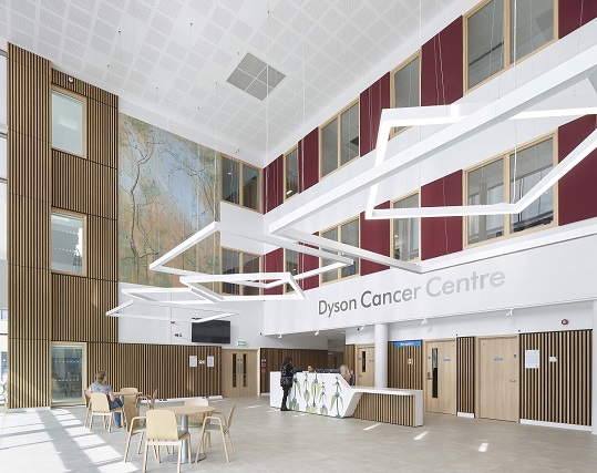 Art Design in the Dyson Cancer Centre at the RUH