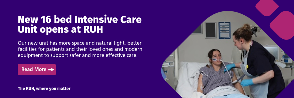 RUH opens new ICU- click to find out more