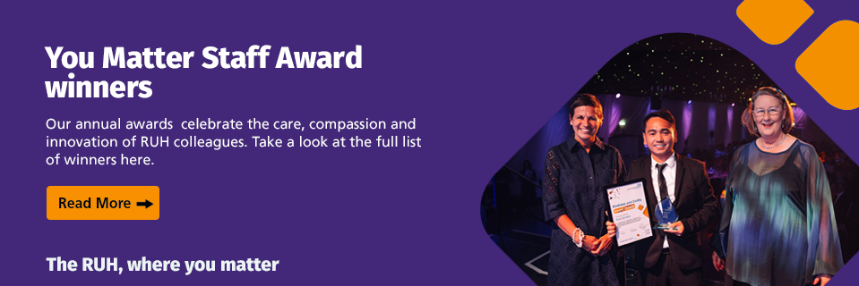 You Matter Staff Award winners - click to find out more