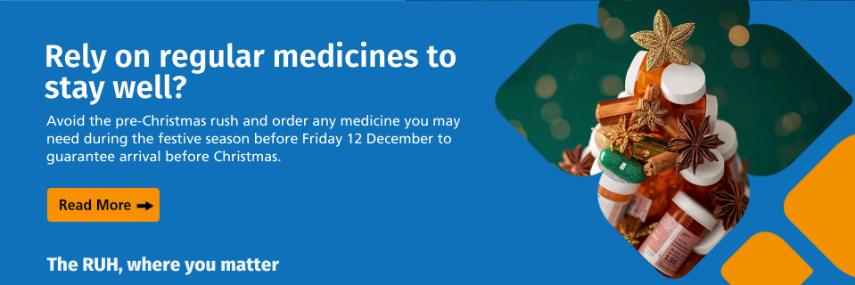 Get your prescriptions early - click to find out more