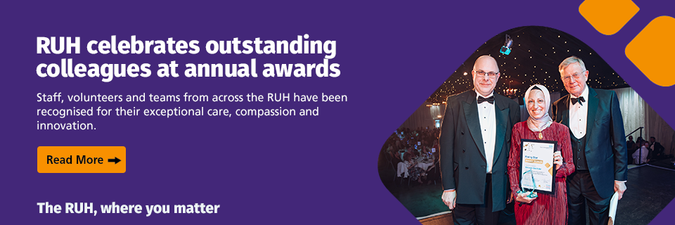 RUH celebrates outstanding colleagues at annual awards - click to read more