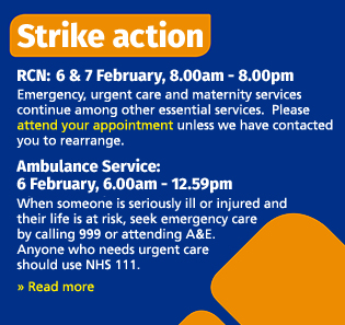 RCN and Ambulance Service strike action