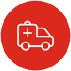 Icon of an ambulance