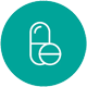 Icon of pills and tablets