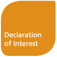 Declaration of Interest