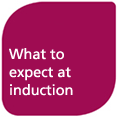 What to expect at induction